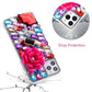 RAMODO Enchanted Blossom 3D Rhinestone iPhone Case