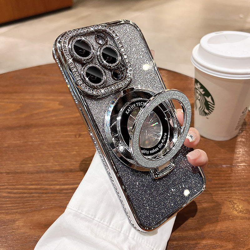 RAMODO Luxury Plating Diamond Gradient Phone Case