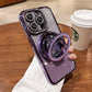 RAMODO Luxury Plating Diamond Gradient Phone Case
