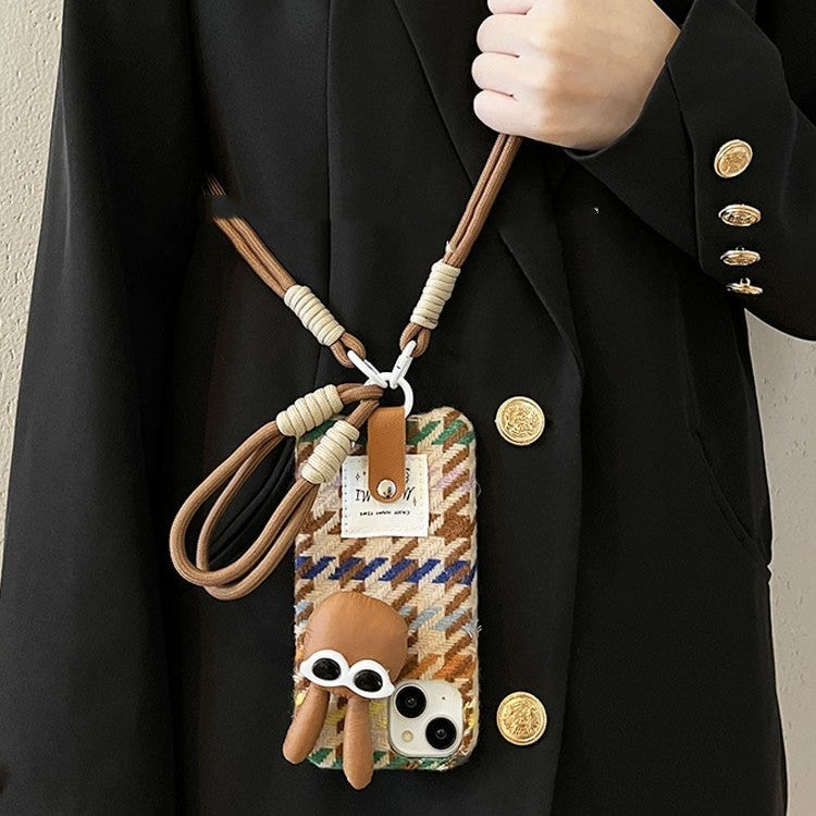 RAMODO Vintage Rabbit Phone Case with Strap