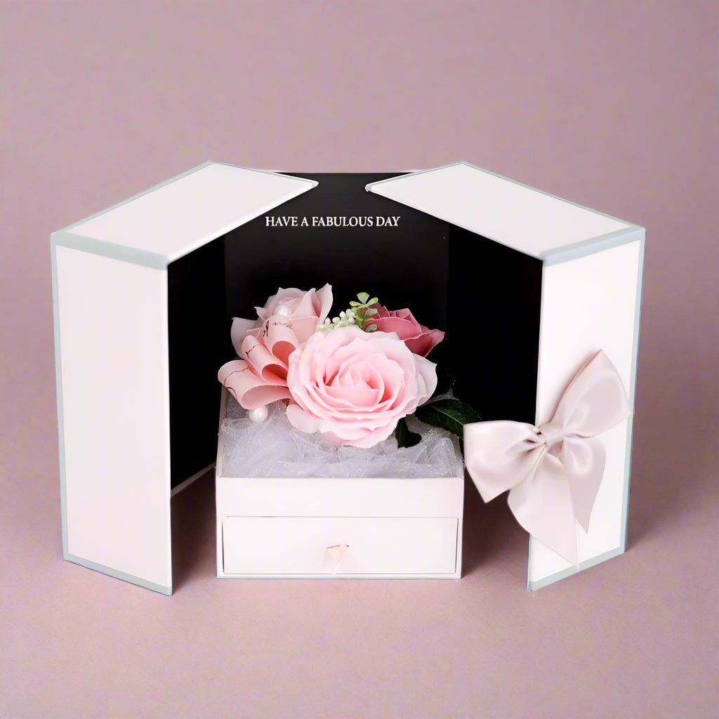 ROSEY Eternal Rose Gift Box - RAMODO JEWELRY