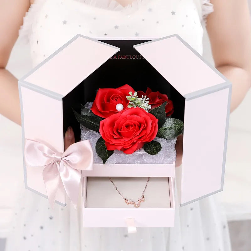 ROSEY Eternal Rose Gift Box | RAMODO JEWELRY
