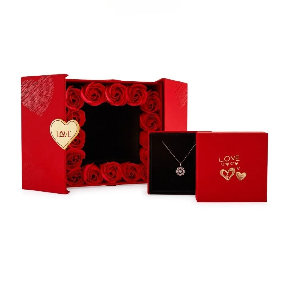 ROUGE ROMANCE Eternal Rose Gift Box & Jewelry Case  RAMODO JEWELRY