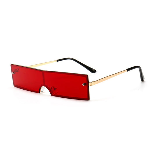 Retro Square Sunglasses - Trendy Rectangular Shades for Men & Women