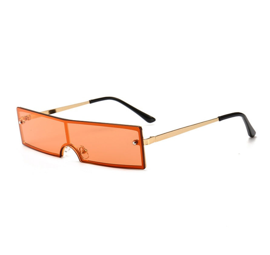 Retro Square Sunglasses - Trendy Rectangular Shades for Men & Women