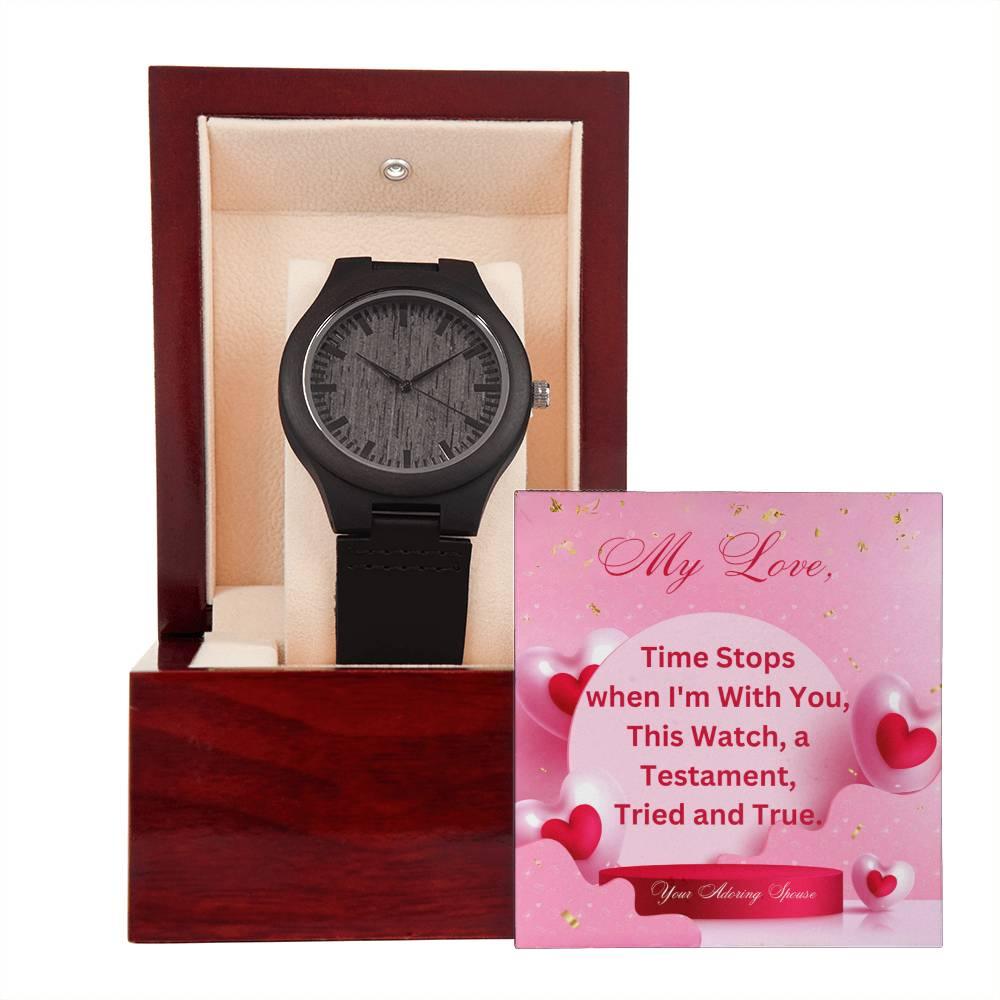 TIMELESS TIMBER: Unique Sandalwood Men's Watch | RAMODO JEWELRY