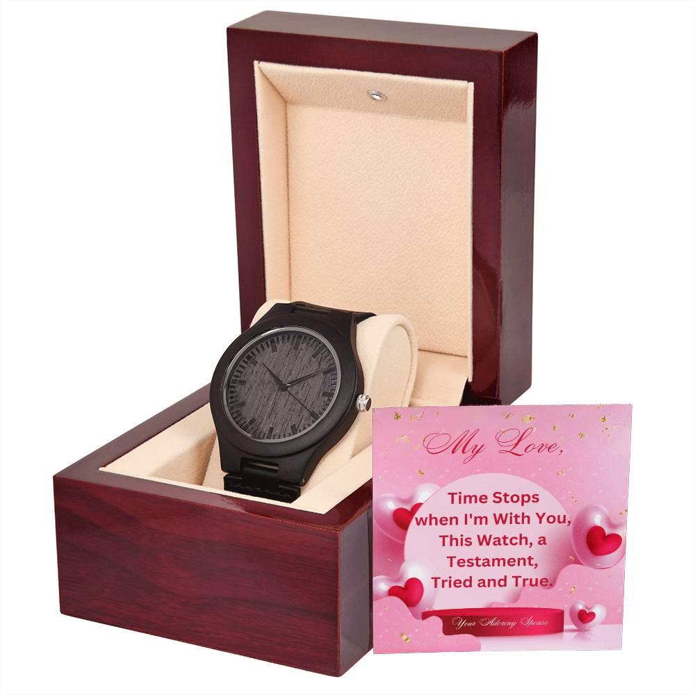 TIMELESS TIMBER: Unique Sandalwood Men's Watch | RAMODO JEWELRY