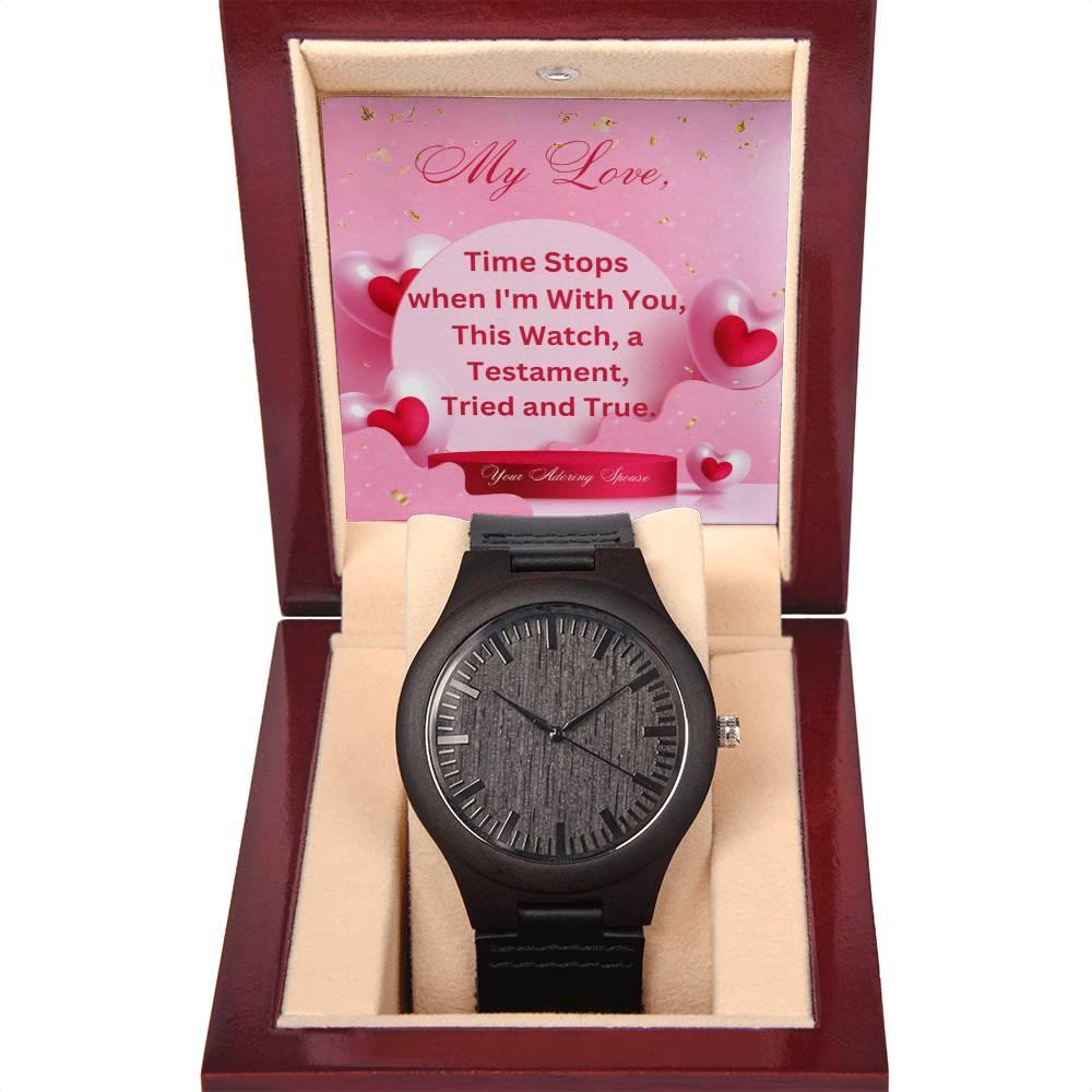 TIMELESS TIMBER: Unique Sandalwood Men's Watch | RAMODO JEWELRY