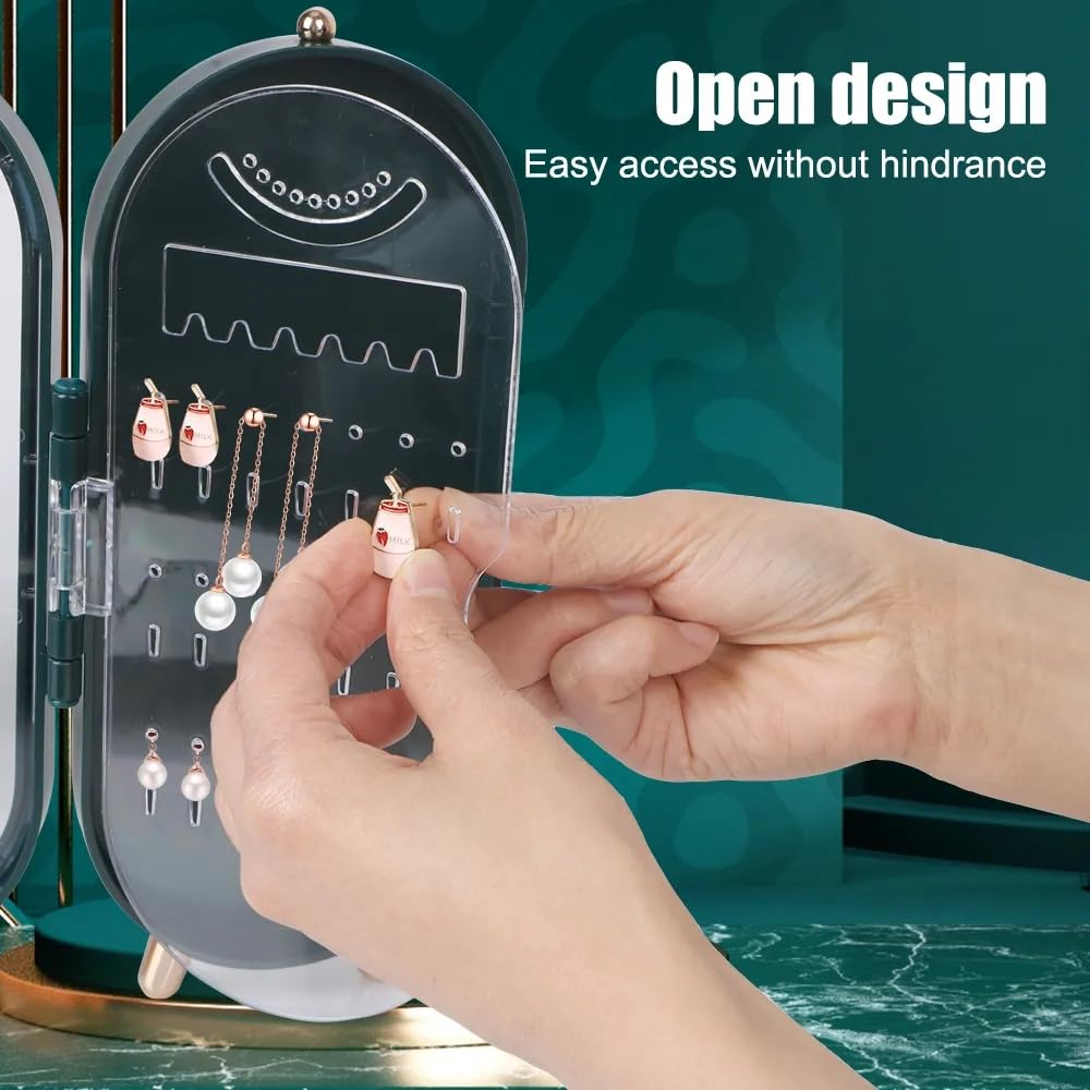 TREASURE TROVE 4-Layer Foldable Jewelry Organizer | RAMODO JEWELRY