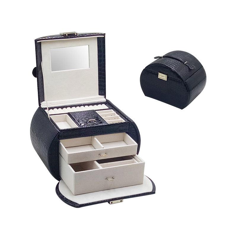 TREASURE VAULT ELITE 4-Tier Luxury Jewelry Box - RAMODO JEWELRY