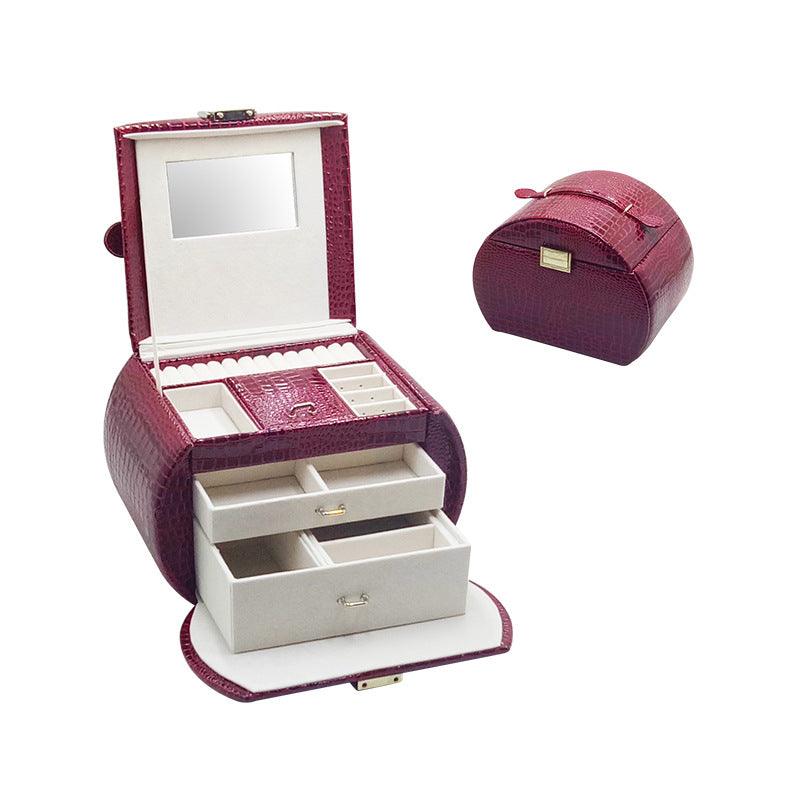 TREASURE VAULT ELITE 4-Tier Luxury Jewelry Box - RAMODO JEWELRY