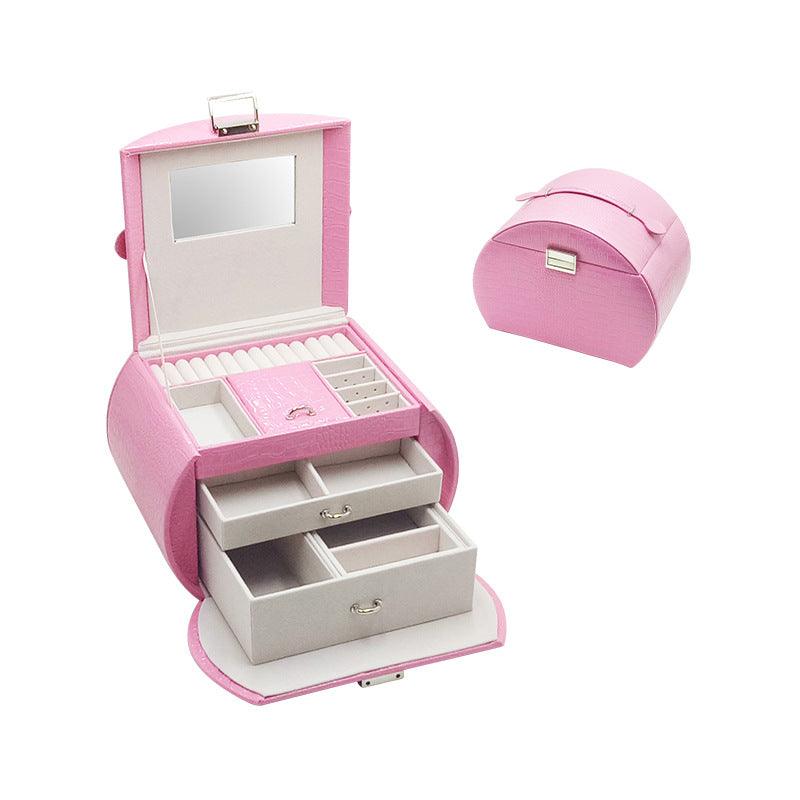 TREASURE VAULT ELITE 4-Tier Luxury Jewelry Box - RAMODO JEWELRY