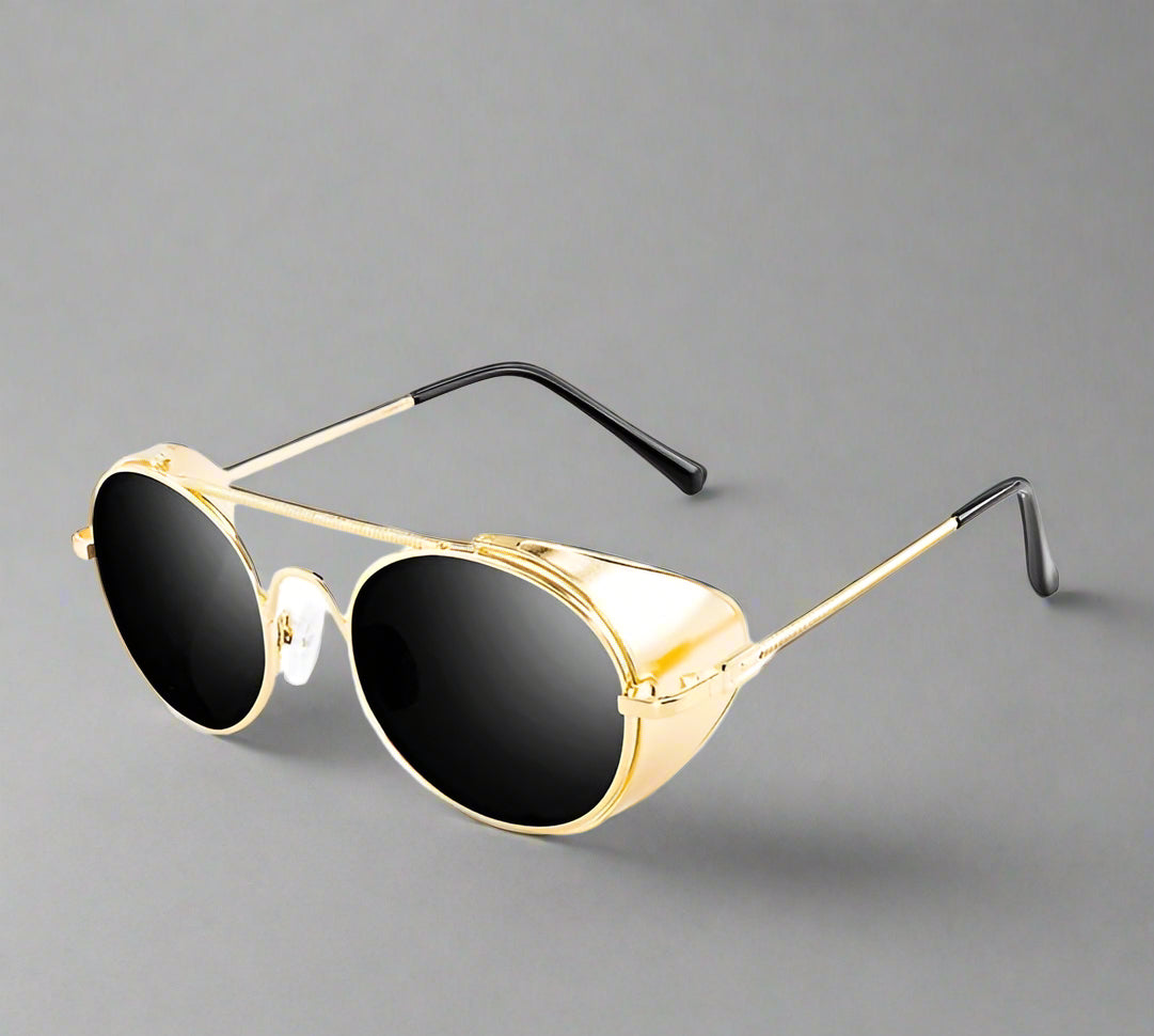 Steampunk Goggles Sunglasses - Retro Futuristic