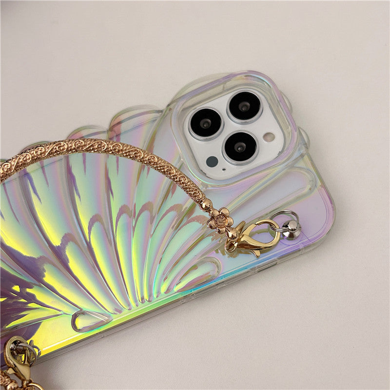 Iridescent Seashell iPhone Case