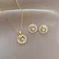 RAMODO LUMINA BLOSSOM Necklace and Earring Set