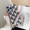 RAMODO Luxury Plated Diamond Chain Bracelet iPhone Case