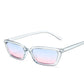 Trendy Narrow Frame Sunglasses - Chic & Edgy