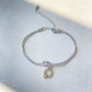 Personalized Initial Knotted Bracelet - Gold/Silver - Dainty & Elegant