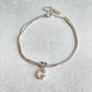 Personalized Initial Knotted Bracelet - Gold/Silver - Dainty & Elegant