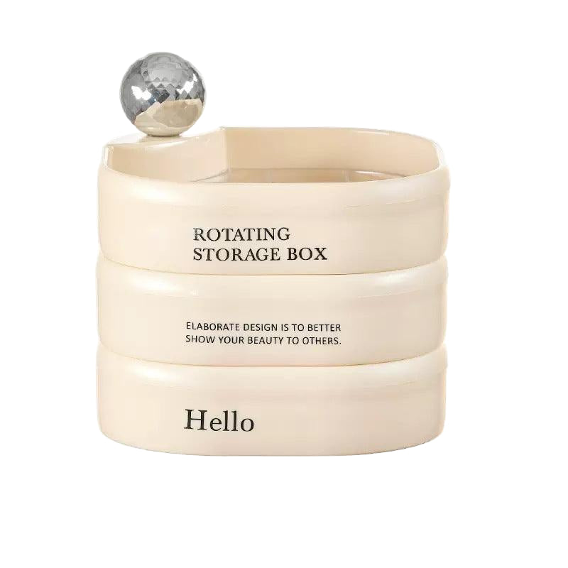 HELLO LUXE Multi-Layer Rotating Storage Organizer