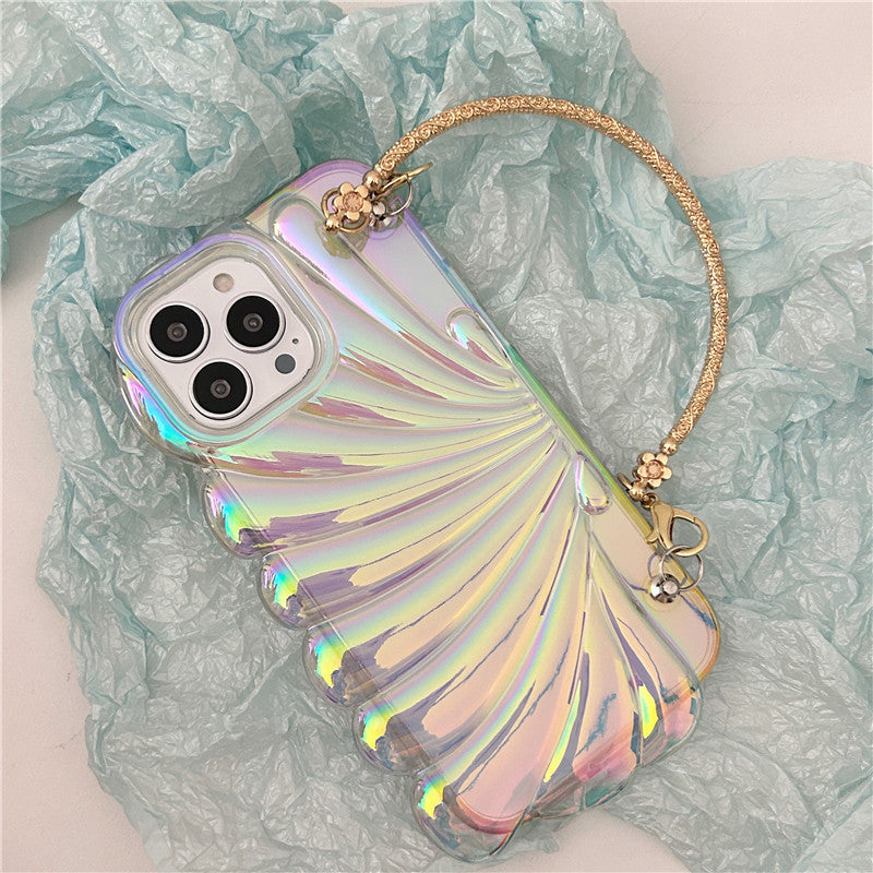 Iridescent Seashell iPhone Case