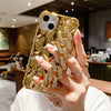 RAMODO Luxury Plated Diamond Chain Bracelet iPhone Case
