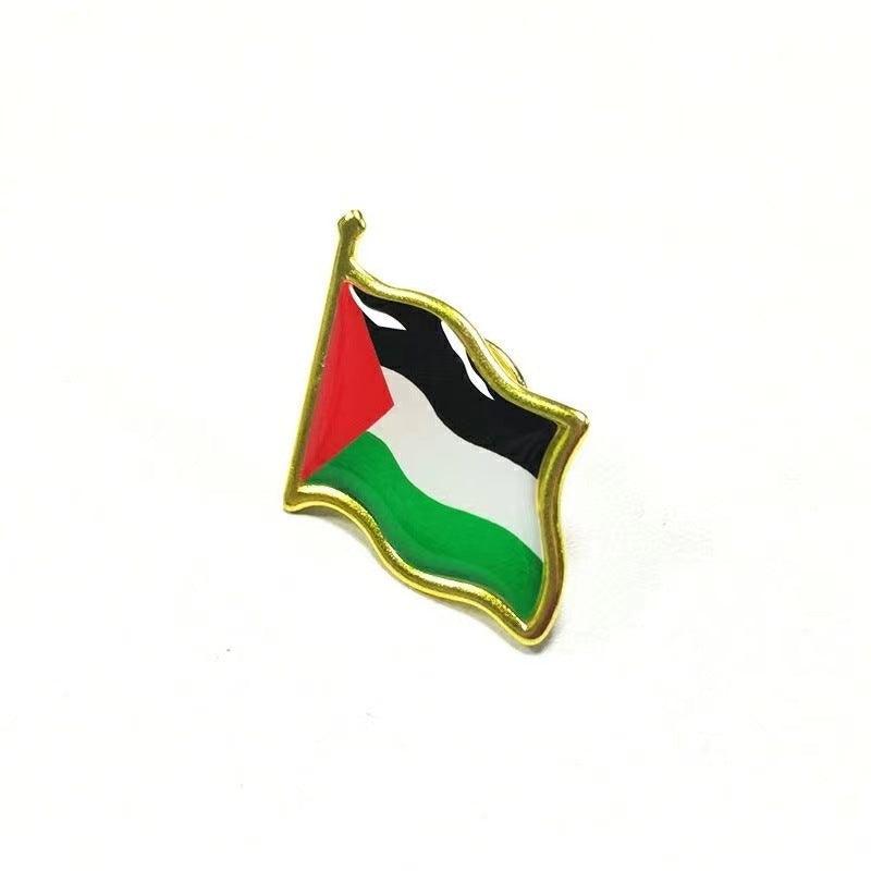 PALESTINE FLAG BROOCH