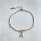 Personalized Initial Knotted Bracelet - Gold/Silver - Dainty & Elegant