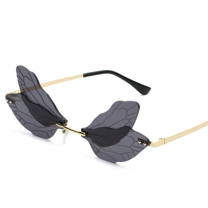 Butterfly Wing Sunglasses - Whimsical & Trendy