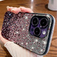 RAMODO Gradient Edge Starry Sky Rhinestone iPhone Case