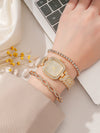 Women's Square Diamond Bracelet Fashion Quartz Watch - RAMODO JEWELRY