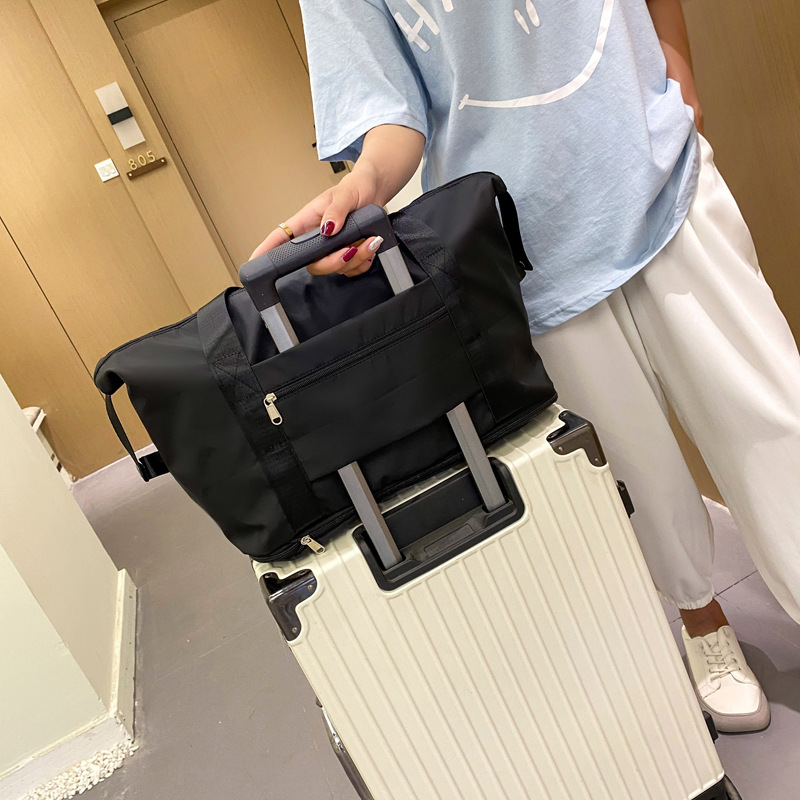 Expandable Waterproof Foldable Travel Tote & Gym Bag for Women