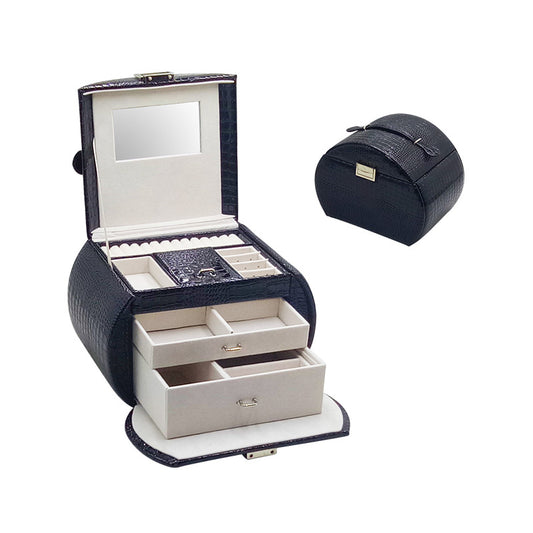 Leather Jewelry Storage Drawer High-end Jewelry Box - RAMODO JEWELRY