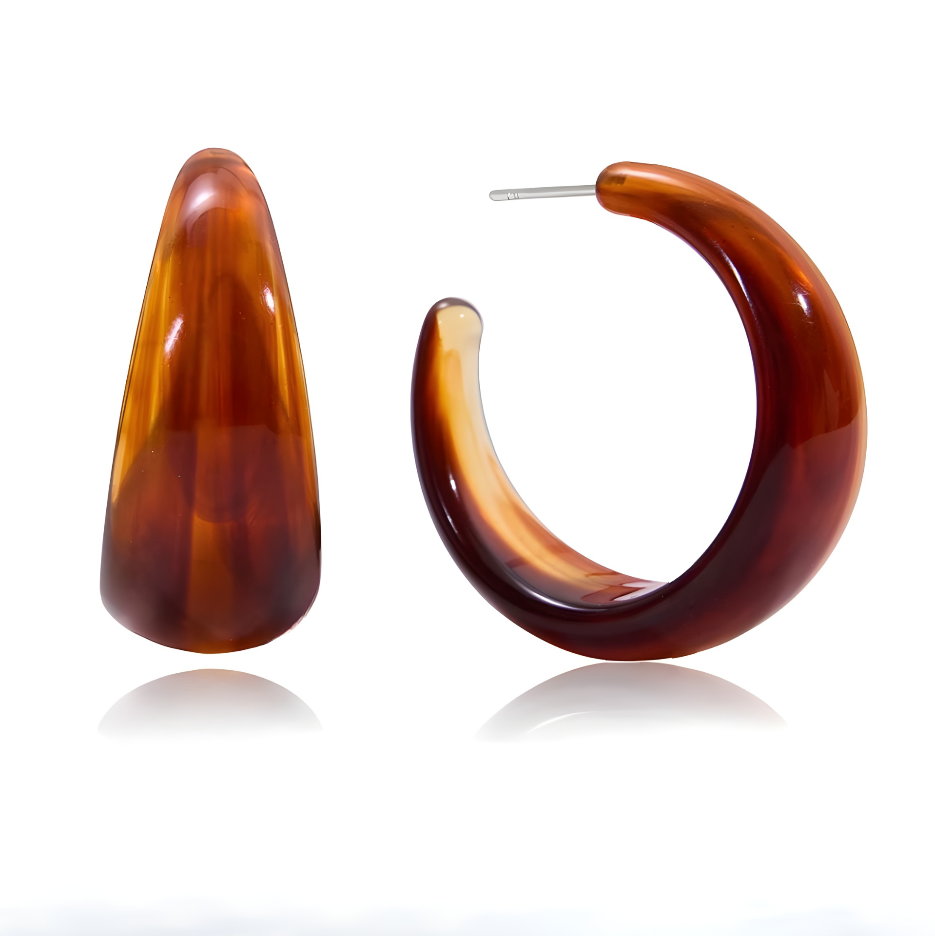 AMBER AURA: Irregular Amber & Steel Jewelry Collection | RAMODO JEWELRY