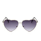 Love-Struck Heart Sunglasses - Retro Chic & Trendy