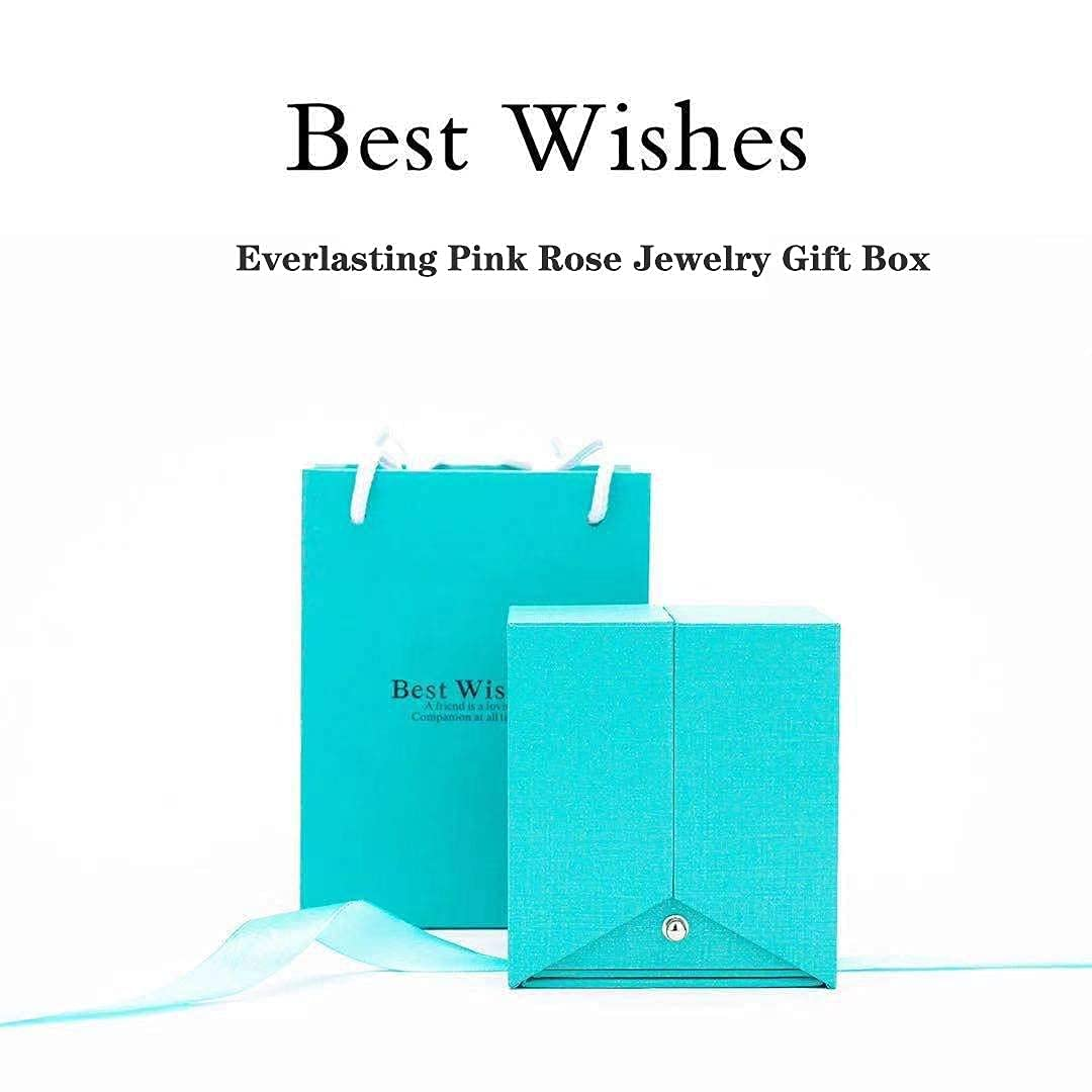 ZINNIA Eternal Rose & Jewelry Gift Box | RAMODO JEWELRY